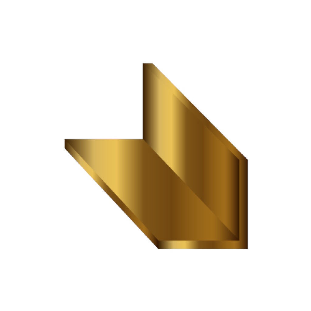 Brass Angle - Equal
